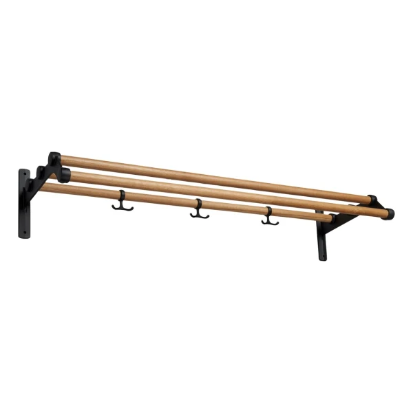 Essem Design Nostalgi 291 Hutablage 100cm Eiche-schwarz