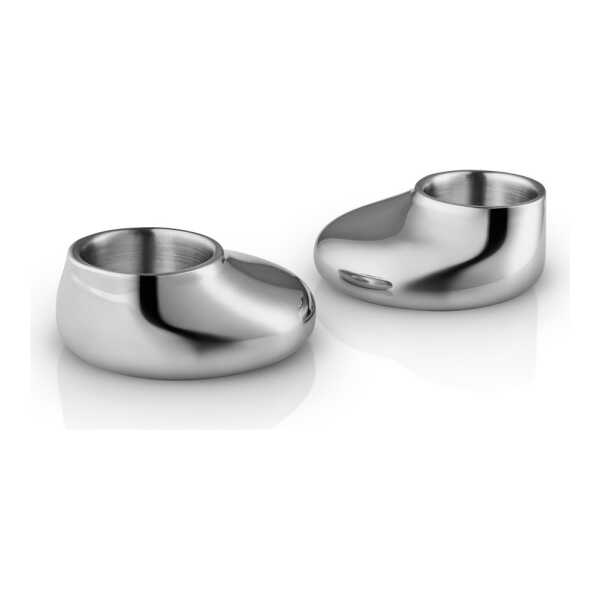 Eva Solo Eva Solo Mellow Kerzenhalter 2 Stk. Silber