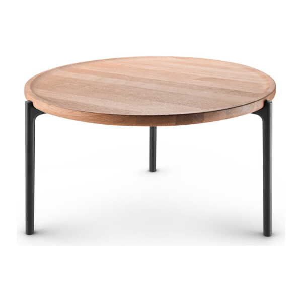 Eva Solo - Savoye Couchtisch, ⌀ 60 x H 35 cm, Eiche natur / schwarz