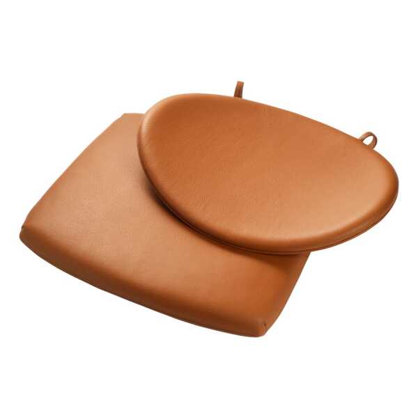 FDB Møbler J166 Jørna Sitzkissen Cognac leather