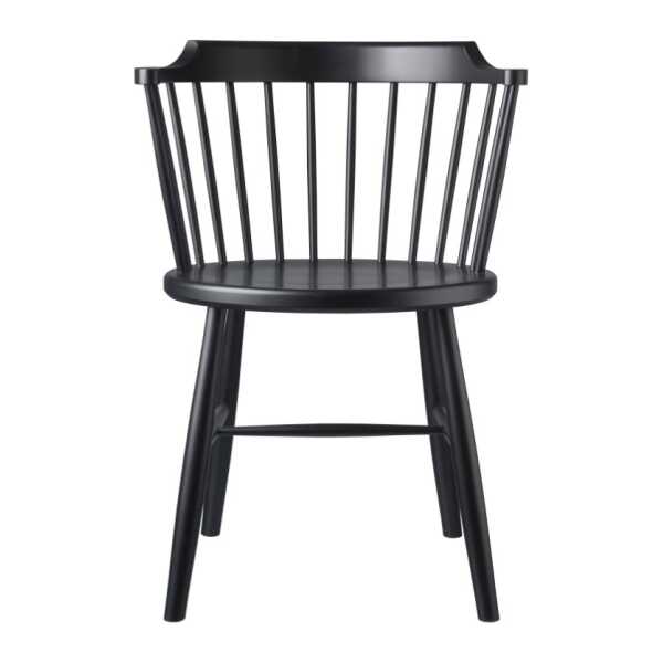 FDB Møbler J18 Stuhl Beech black painted