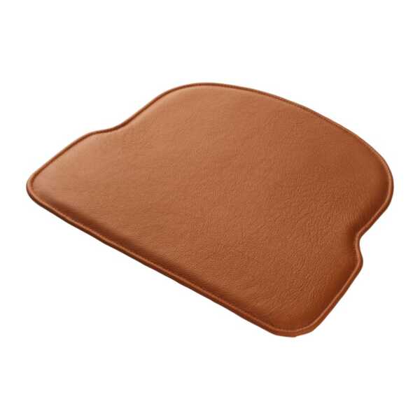 FDB Møbler R5 Nøje J52D/J52G Sitzkissen Cognac leather