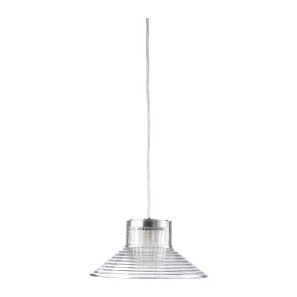 FDB Møbler U11 Sletterhage Pendelleuchte Fluted glass-aluminium