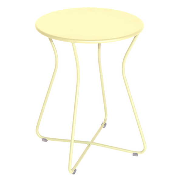Fermob - Cocotte Hocker, H 45,5 cm, zitronensorbet