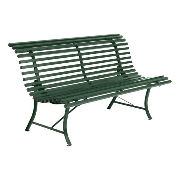 Fermob - Louisiane Bank, 150 cm, zederngrün
