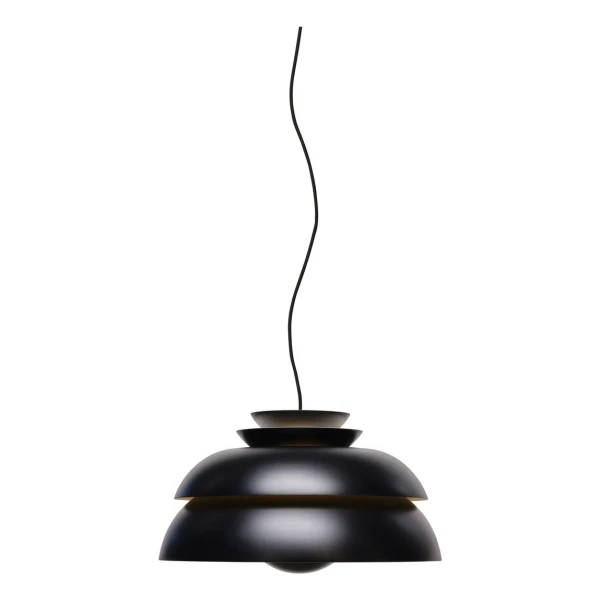 Fritz Hansen Concert Pendelleuchte schwarz P1