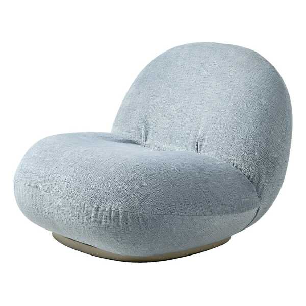 GUBI Pacha Loungesessel Mumble 10-pearl gold