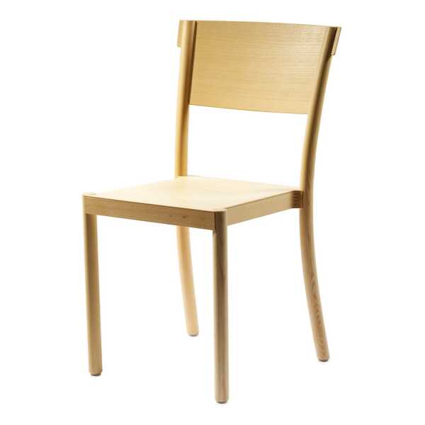 Gärsnäs Light & Easy Stuhl Esche-white-furnierter Sitz