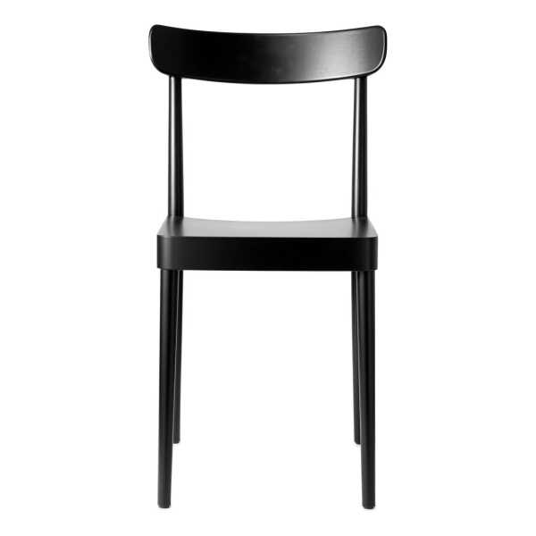 Gärsnäs Petite Stuhl Furnierte Sitzfläche Schwarz