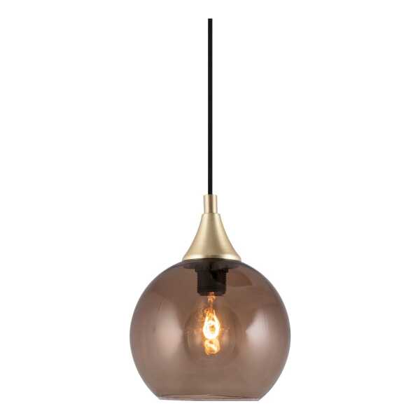 Globen Lighting Bowl Pendelleuchte mini Braun