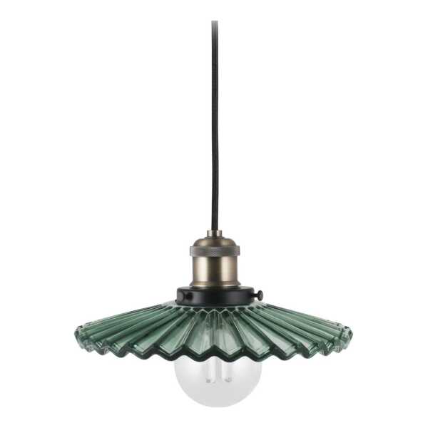 Globen Lighting Cobbler Pendelleuchte Ø25cm Grün