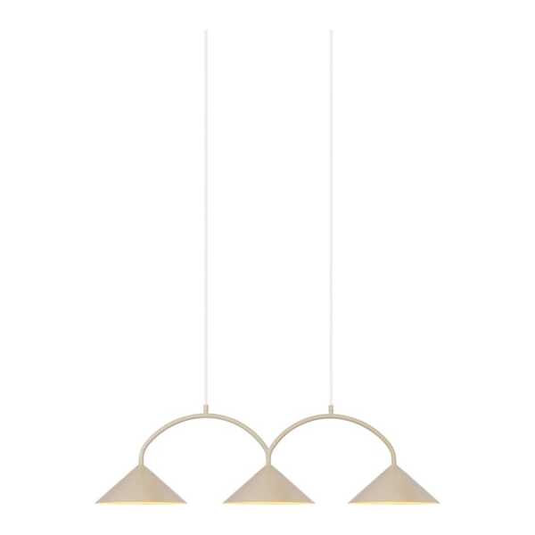 Globen Lighting Curve Pendelleuchte 3 Beige