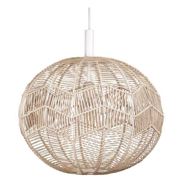 Globen Lighting Missy Pendelleuchte Ø45cm Natur-weiß