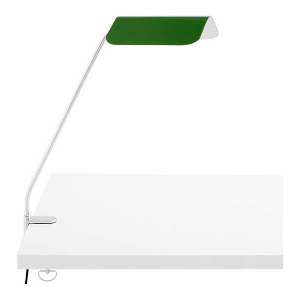 HAY Apex Clip Schreibtischleuchte Emerald green