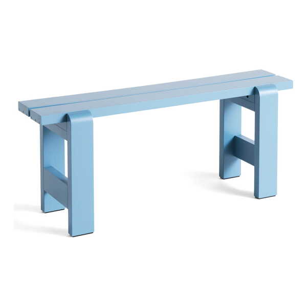 HAY - Weekday Bank, L 111 cm, azure blue