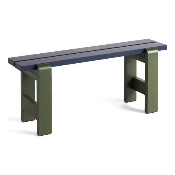 HAY - Weekday Duo Bank, L 111 cm, olive / steel blue
