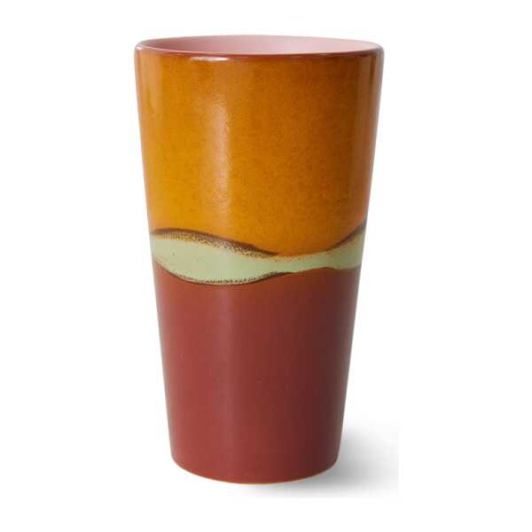 HKliving 70's Latte Becher Clay