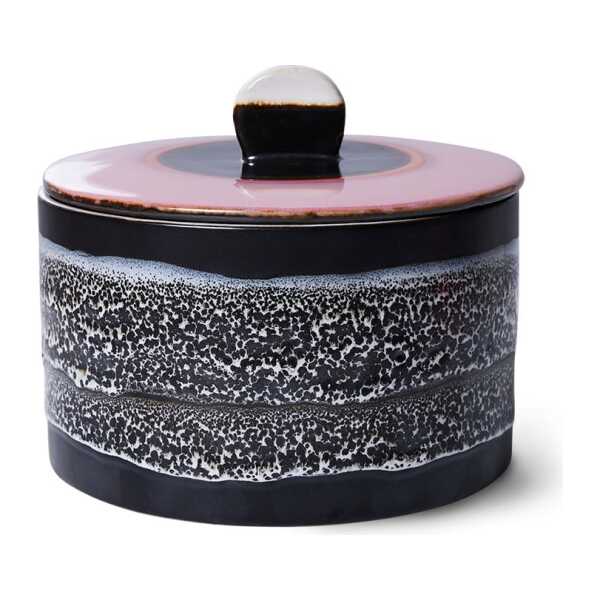 HKliving 70's cookie jar Keksdose Ø17cm Disco