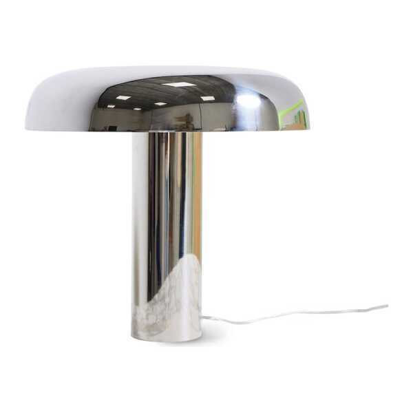 HKliving HK Living mushroom Tischleuchte Chrome