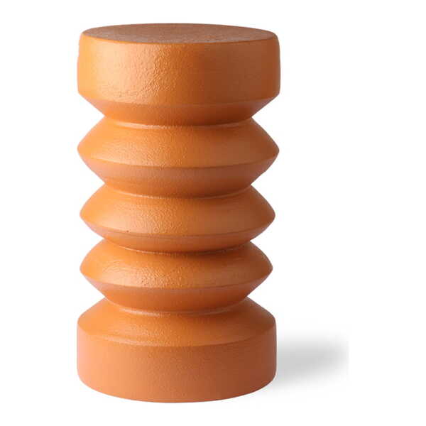 HKliving - Terra Beistelltisch, ⌀ 23 cm, orange