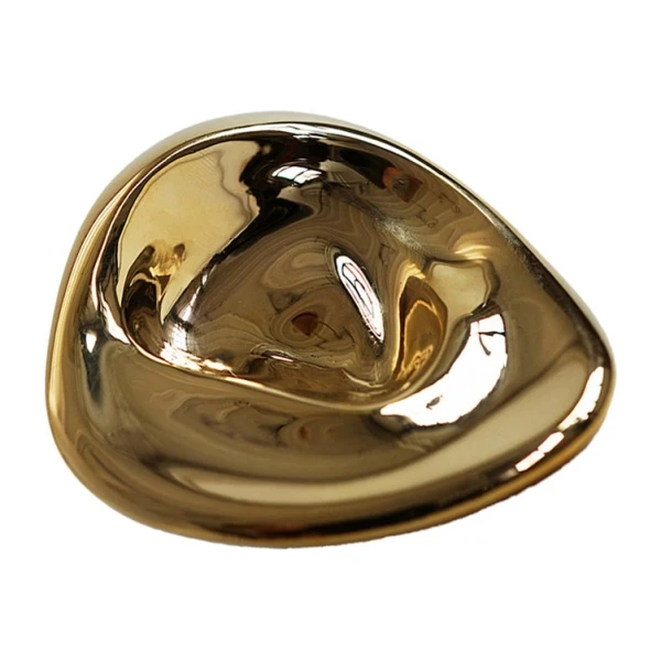 Hein Studio Ripple No. 02 Knopf groß Brass