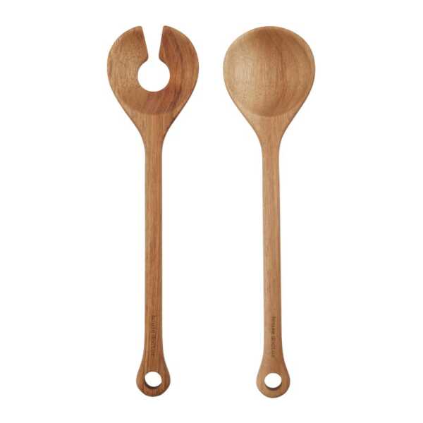 House Doctor Eya Salatbesteck Natur 2 Teile 27,5 cm