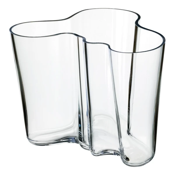 Iittala Alvar Aalto Vase Savoy klarglas 160mm