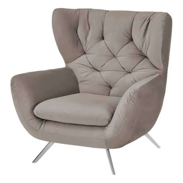 Jette Home Hochlehnsessel Caldara ¦ beige ¦ Maße (cm): B: 100 H: 106 T: 95 Polstermöbel > Sessel > Ohrensessel - Höffner