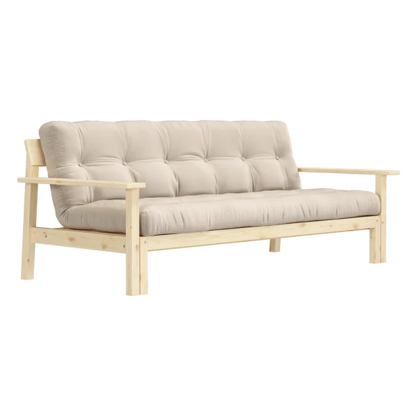 KARUP Design - Unwind Schlafsofa, Kiefer natur / beige (747)