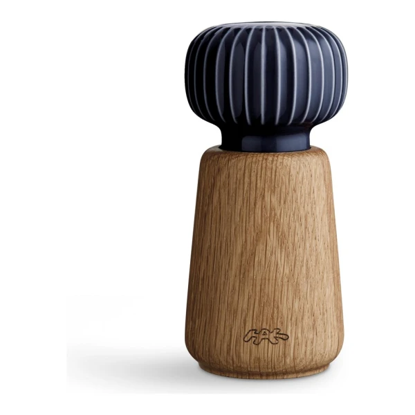 Kähler Hammershøi Salz- und Pfeffermühle klein Indigo