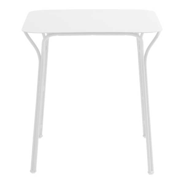 Kartell - Hiray Gartentisch, 70 x 70 cm, weiß