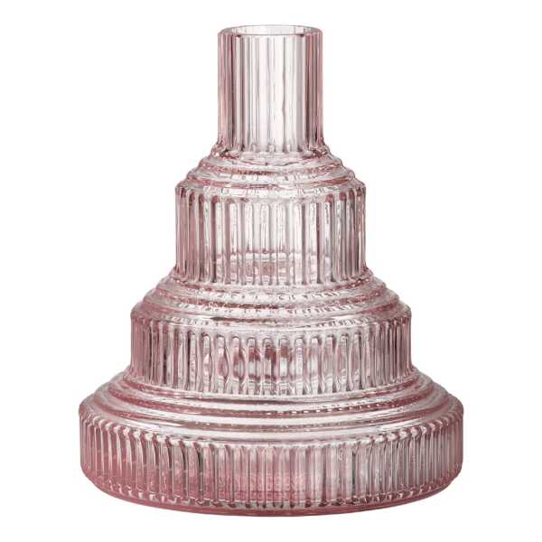 Kosta Boda Pavillon Vase 134 mm Rosa