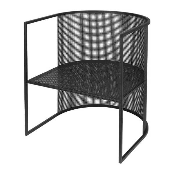 Kristina Dam Studio Bauhaus Loungesessel Black