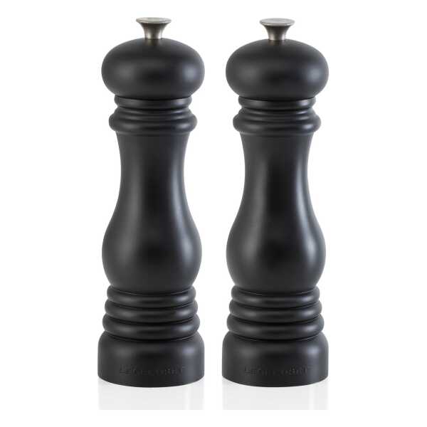 Le Creuset Le Creuset Salz- und Pfeffermühlenset 21cm Matte black