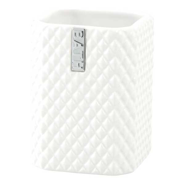 Lene Bjerre Marion Zahnputzbecher 10,5cm White-silver