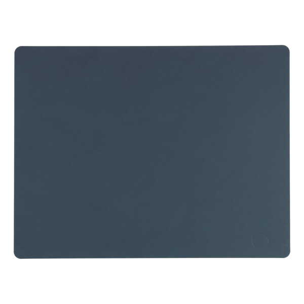 LindDNA - Tischset Square L 35 x 45 cm, Nupo dunkelblau
