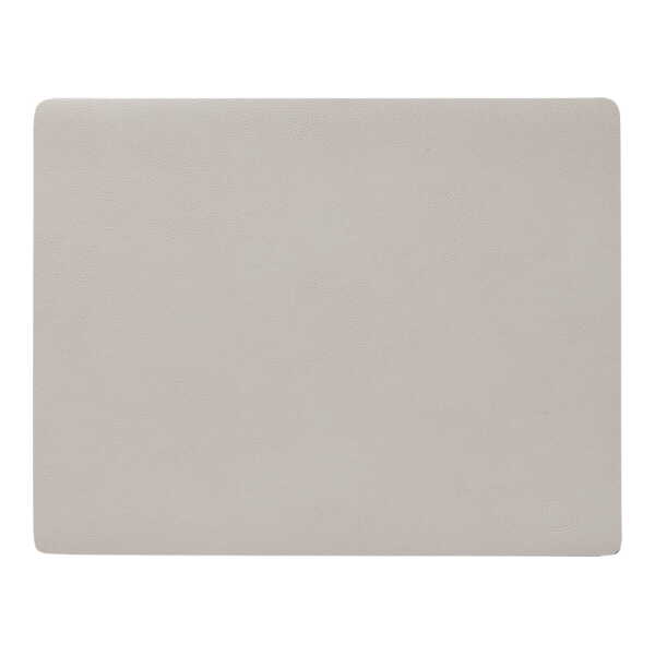 LindDNA - Tischset Square L 35 x 45 cm, Serene creme