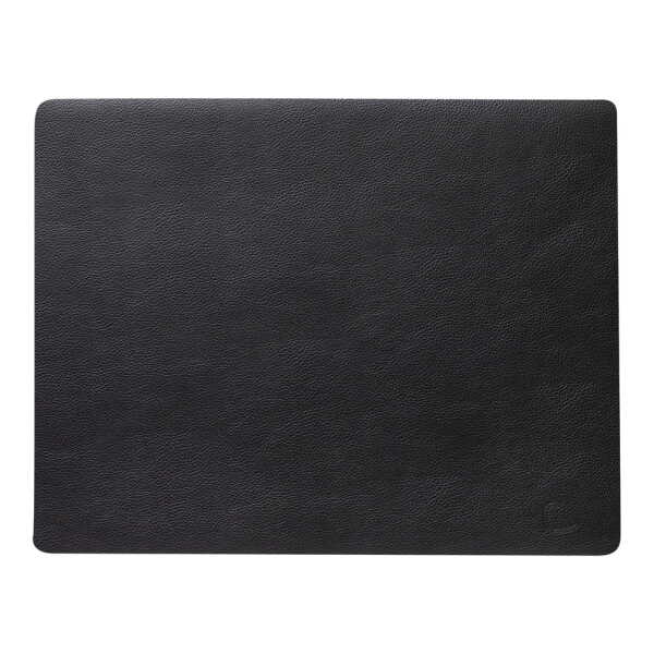 LindDNA - Tischset Square L 35 x 45 cm, Serene schwarz