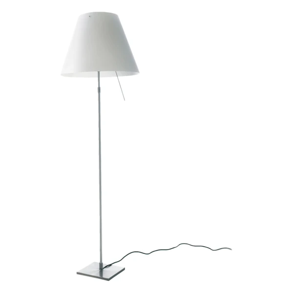 Luceplan - Costanza Stehleuchte D13 t.c., alu (Komplett)