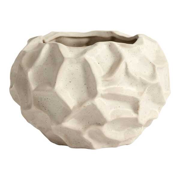 MUUBS Soil Blumentopf Ø18 cm Vanilla