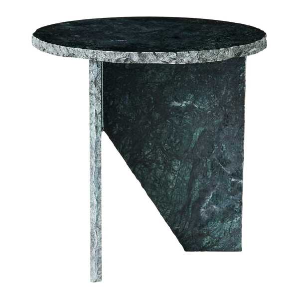MUUBS Verde Beistelltisch Ø40 cm Grüner Marmor