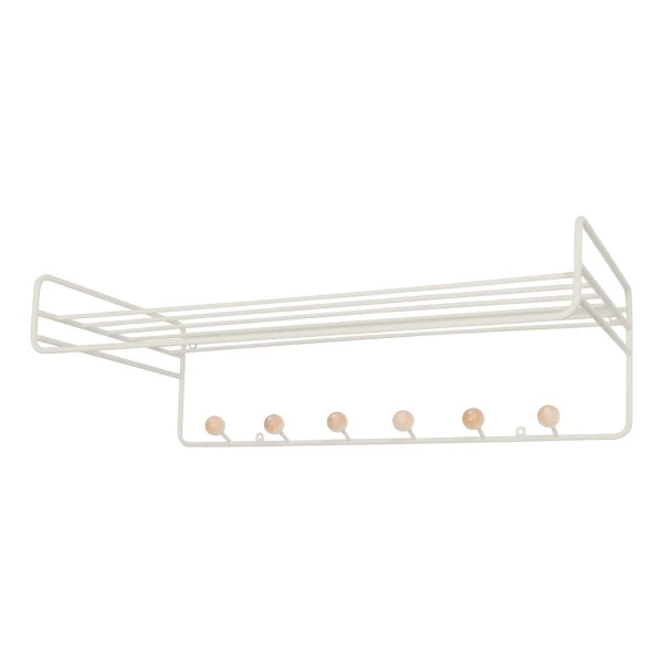 Maze Bill Hat rack Hutablage Seidengrau