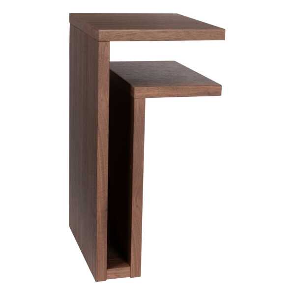 Maze F-shelf Wandregal Walnuss Regal rechts