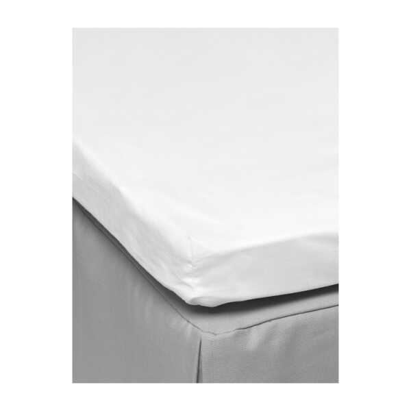 Mille Notti Pousada Percale Kuvertsytt Bettlaken EKO Weiß, 180 x 200cm