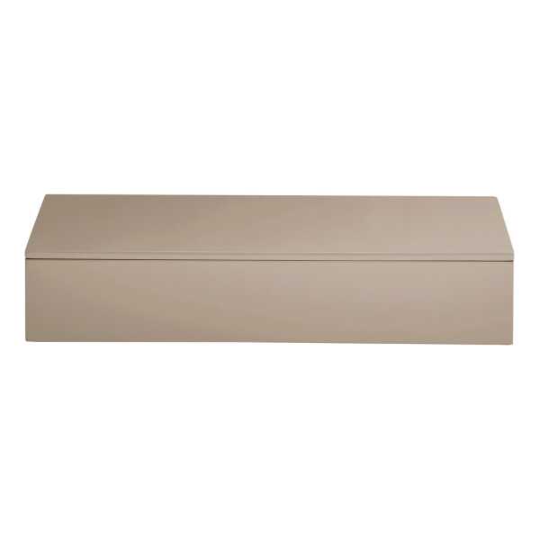 Mojoo Lux lackierte Aufbewahrungsbox 38x19x7 cm Fawn