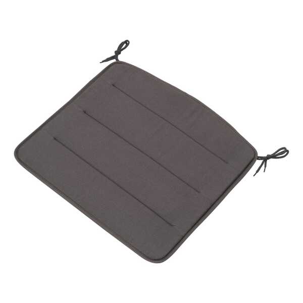 Muuto Linear Steel Armchair Sitzkissen Twitell dark grey