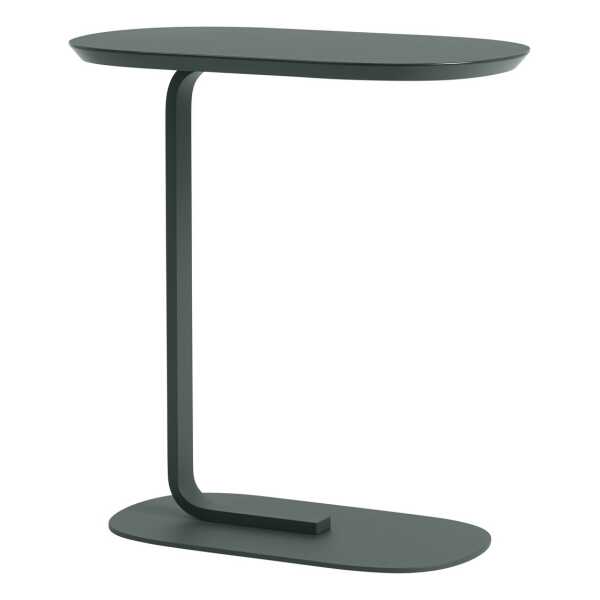 Muuto Relate Beistelltisch 60,5 cm Dunkelgrün