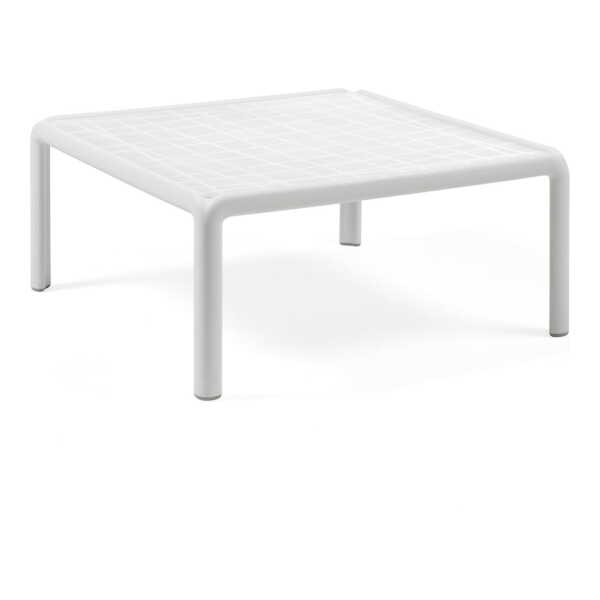 NARDI - Komodo Gartentisch 70 x 70 cm, weiß