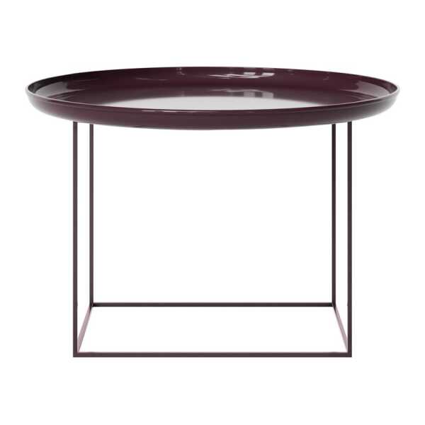 NORR11 Duke Beistelltisch medium Lacquered maroon
