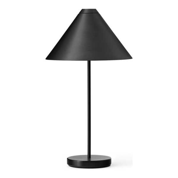 New Works Brolly portable Tischleuchte Steel black